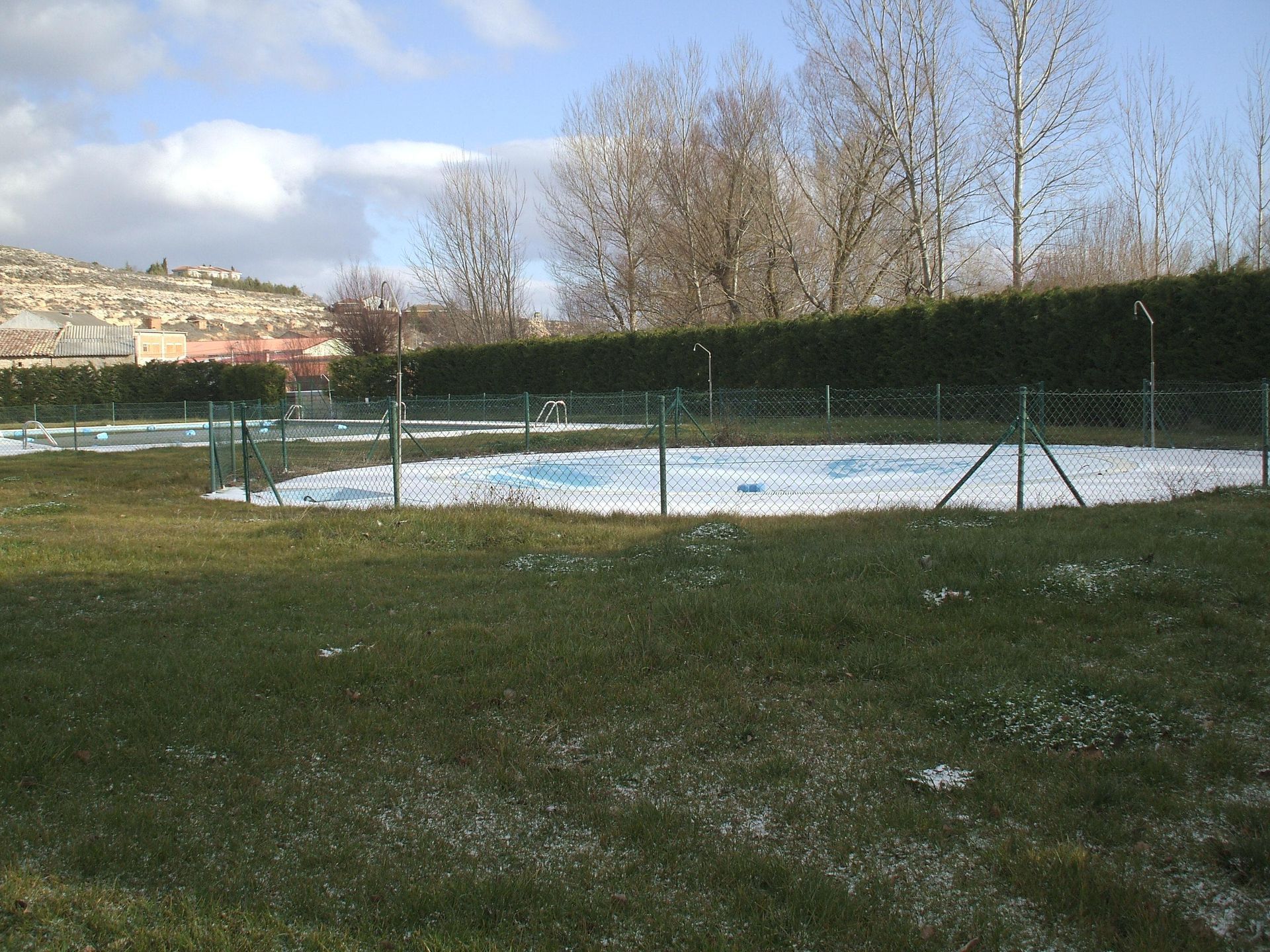 pequeña nevada en royuela