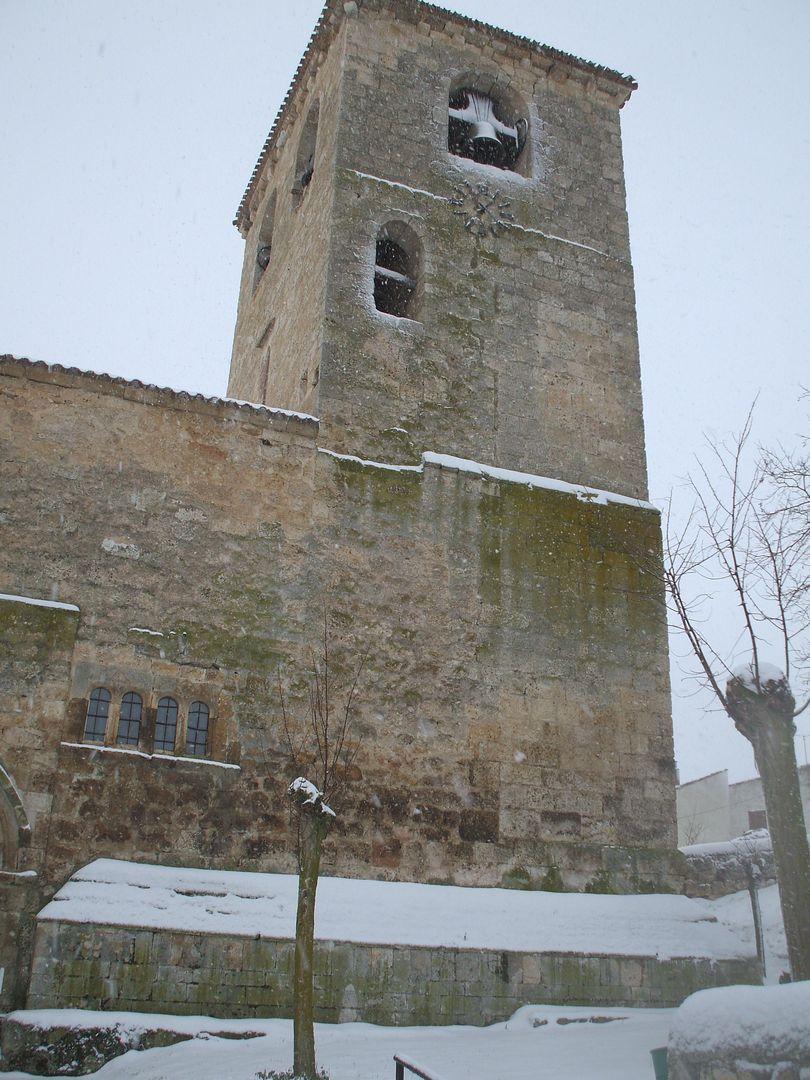 A las 13 horas y 15 minutos ha dejado de nevar, de momento.