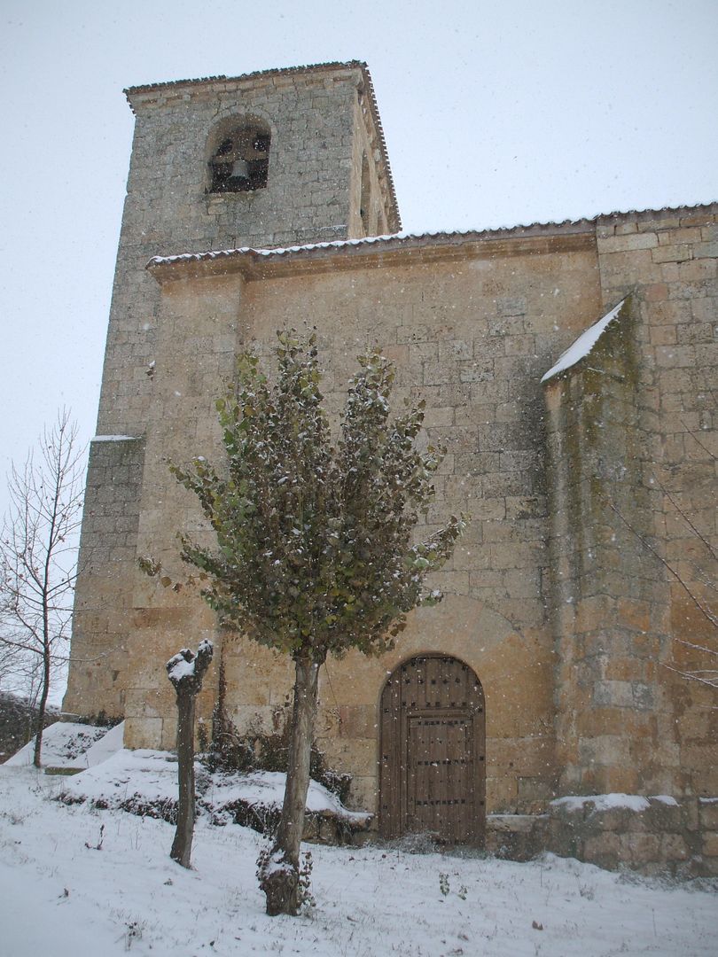 A las 13 horas y 15 minutos ha dejado de nevar, de momento.