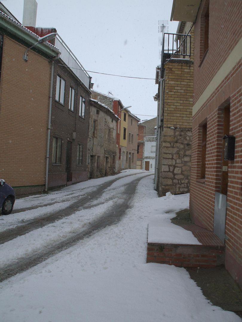 A las 13 horas y 15 minutos ha dejado de nevar, de momento.